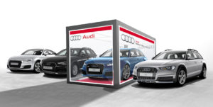 Modulové řešení Audi