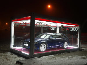 Modulové řešení Audi - Špindlerův Mlýn